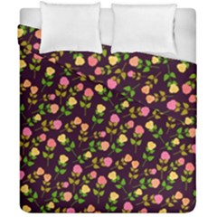 Flowers Roses Floral Flowery Duvet Cover Double Side (california King Size)