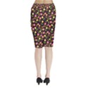 Flowers Roses Floral Flowery Midi Wrap Pencil Skirt View2