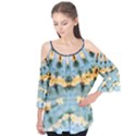 Elephant on sky2 Flutter Sleeve Tee  View1