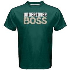 Undercover Boss - Men s Cotton Tee by FunnySaying