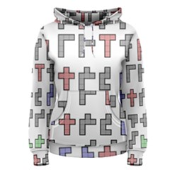 Hexominos Women s Pullover Hoodie