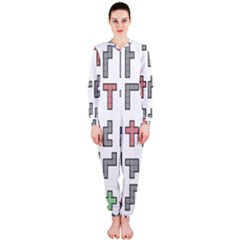 Hexominos Onepiece Jumpsuit (ladies) 