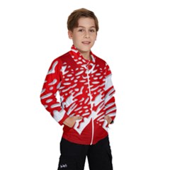 Heart Design Love Red Wind Breaker (kids)