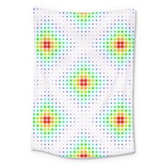 Color Square Large Tapestry