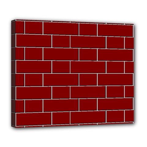 Flemish Bond Deluxe Canvas 24  X 20  