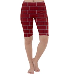 Flemish Bond Cropped Leggings  by Simbadda