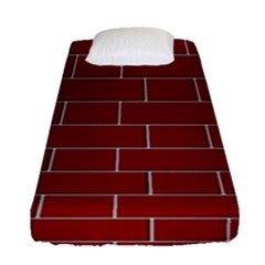 Flemish Bond Fitted Sheet (single Size)