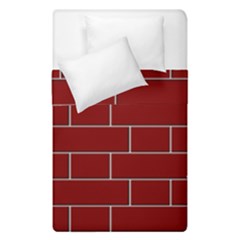 Flemish Bond Duvet Cover Double Side (single Size)