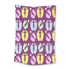 Baby Feet Patterned Backing Paper Pattern Small Tapestry