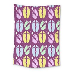 Baby Feet Patterned Backing Paper Pattern Medium Tapestry