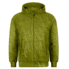 Olive Bubble Wallpaper Background Men s Zipper Hoodie