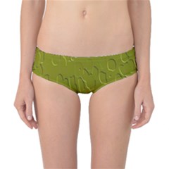 Olive Bubble Wallpaper Background Classic Bikini Bottoms