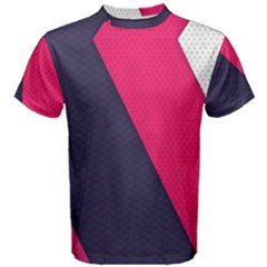 Pink Pattern Men s Cotton Tee