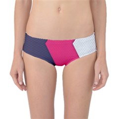 Pink Pattern Classic Bikini Bottoms