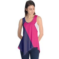 Pink Pattern Sleeveless Tunic