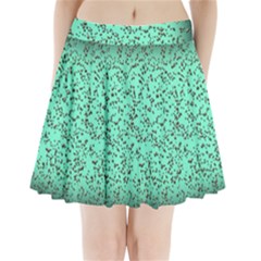 Grunge Rain Frame Pleated Mini Skirt