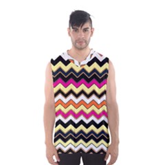 Colorful Chevron Pattern Stripes Pattern Men s Basketball Tank Top