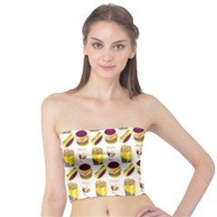 Hamburger And Fries Tube Top