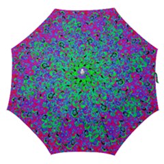 Green Purple Pink Background Straight Umbrellas