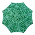 Green Background Pattern Golf Umbrellas View1