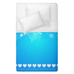 Blue Dot Star Duvet Cover (single Size)