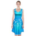 Blue Dot Star Racerback Midi Dress View1