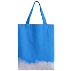 Blue Sky Clouds Day Zipper Classic Tote Bag