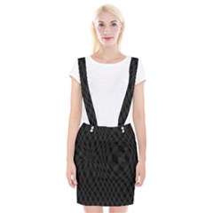 Pattern Dark Texture Background Suspender Skirt