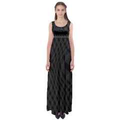 Pattern Dark Texture Background Empire Waist Maxi Dress