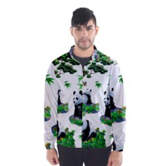 Cute Panda Cartoon Wind Breaker (men)