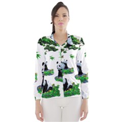 Cute Panda Cartoon Wind Breaker (women)