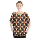 Kaleidoscope Image Background Blouse View1