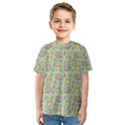 Cute Hamster Pattern Kids  Sport Mesh Tee View1