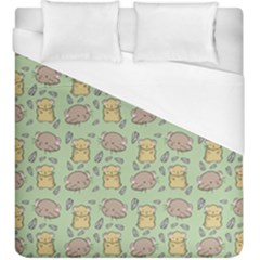 Cute Hamster Pattern Duvet Cover (king Size)