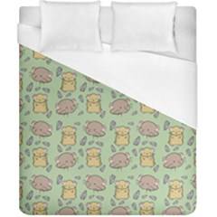 Cute Hamster Pattern Duvet Cover (california King Size)