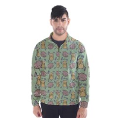 Cute Hamster Pattern Wind Breaker (men) by Simbadda