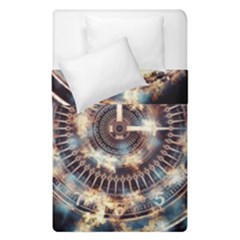 Science Fiction Background Fantasy Duvet Cover Double Side (single Size)