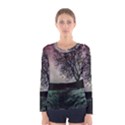 Sky Landscape Nature Clouds Women s Long Sleeve Tee View1