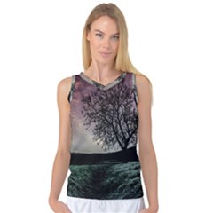 Sky Landscape Nature Clouds Women s Basketball Tank Top