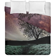 Sky Landscape Nature Clouds Duvet Cover Double Side (california King Size)