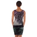 Sky Landscape Nature Clouds Wrap Front Bodycon Dress View2