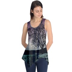 Sky Landscape Nature Clouds Sleeveless Tunic