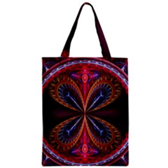 3d Abstract Ring Zipper Classic Tote Bag