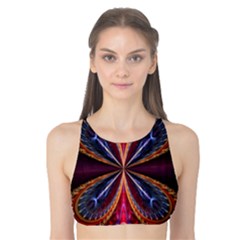 3d Abstract Ring Tank Bikini Top