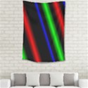 Multi Color Neon Background Small Tapestry View2