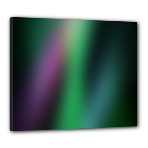 Course Gradient Color Pattern Canvas 24  X 20  by Simbadda