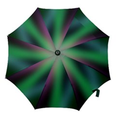 Course Gradient Color Pattern Hook Handle Umbrellas (small)