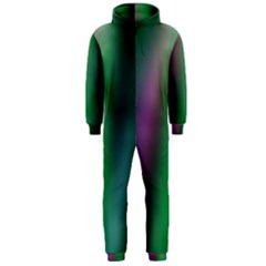 Course Gradient Color Pattern Hooded Jumpsuit (men)  by Simbadda