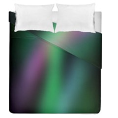 Course Gradient Color Pattern Duvet Cover Double Side (queen Size) by Simbadda