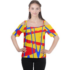 Graphic Design Graphic Design Women s Cutout Shoulder Tee